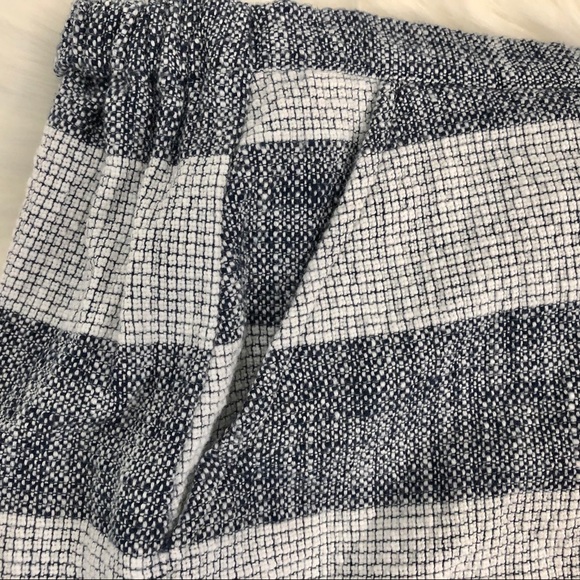 a new day Blue White Striped Mini Skirt - Picture 5 of 6